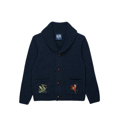 Knight & Dragon Shawl Cardigan 