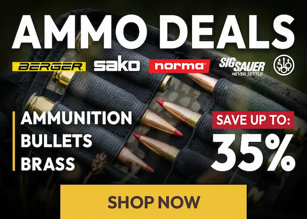 Ammo Deals - Save up to 35%
