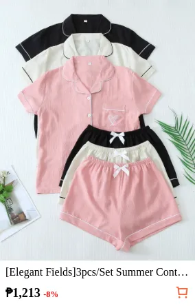 [Elegant Fields]3pcs/Set Summer...