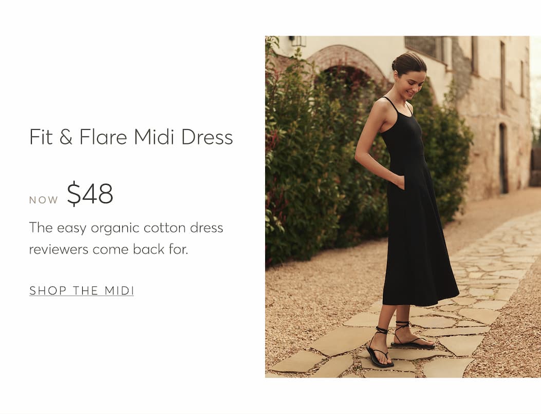 Fit & Flare Midi Dress | Shop The Midi