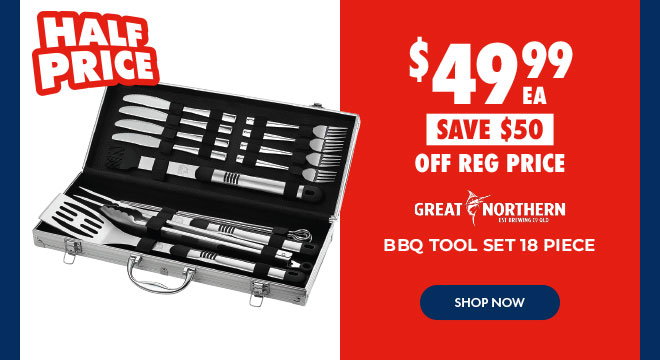 $49.99 Great Northern BBQ Tool Set