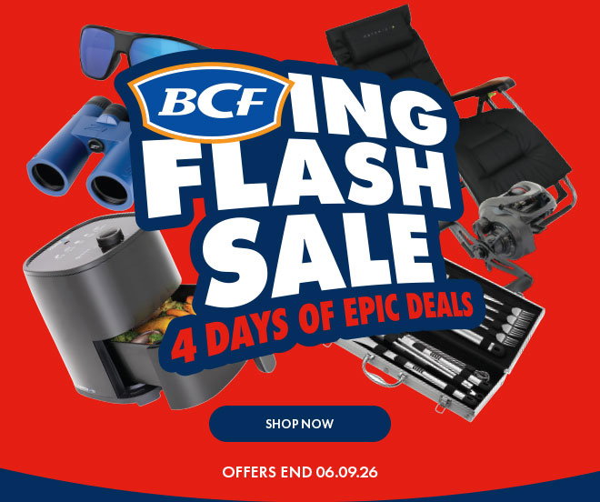 BCFing Flash Sale - Shop Now