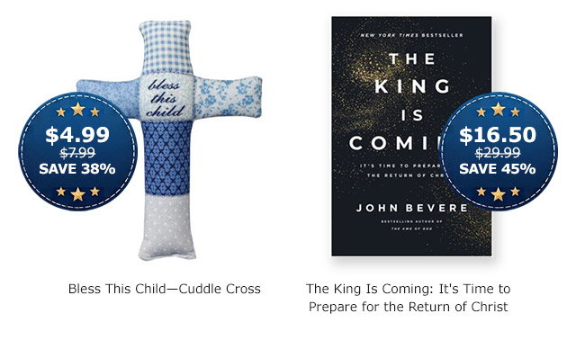 Bless This Child—Cuddle Cross | The King Is Coming