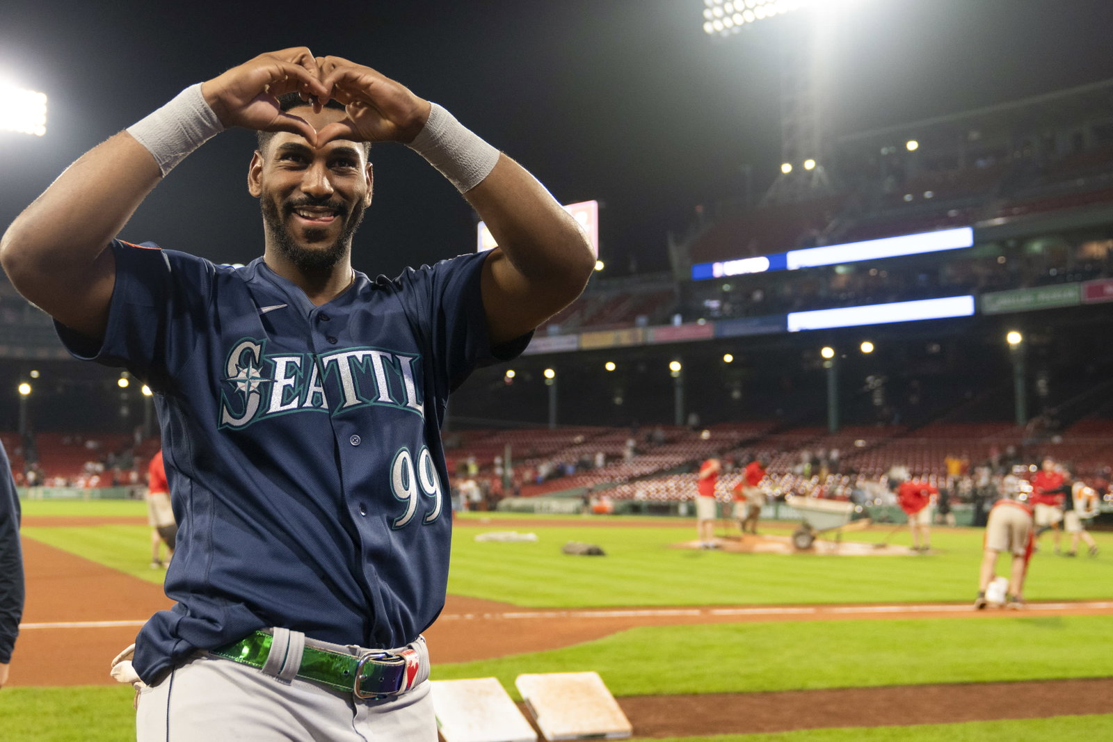 Lazaro Montes of the Mariners