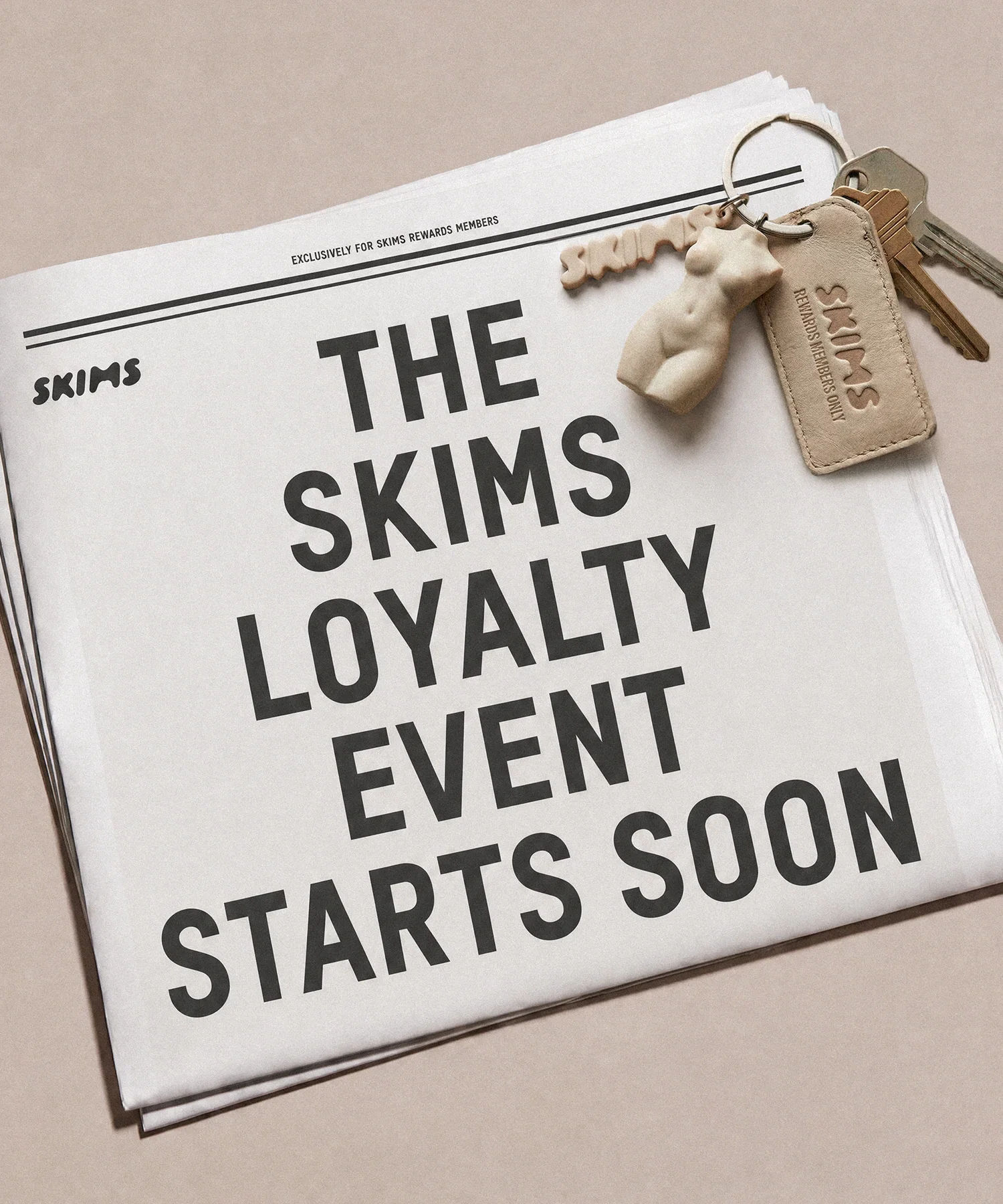 LAUNCHING SOON: THE SKIMS LOYALTY EVENT
