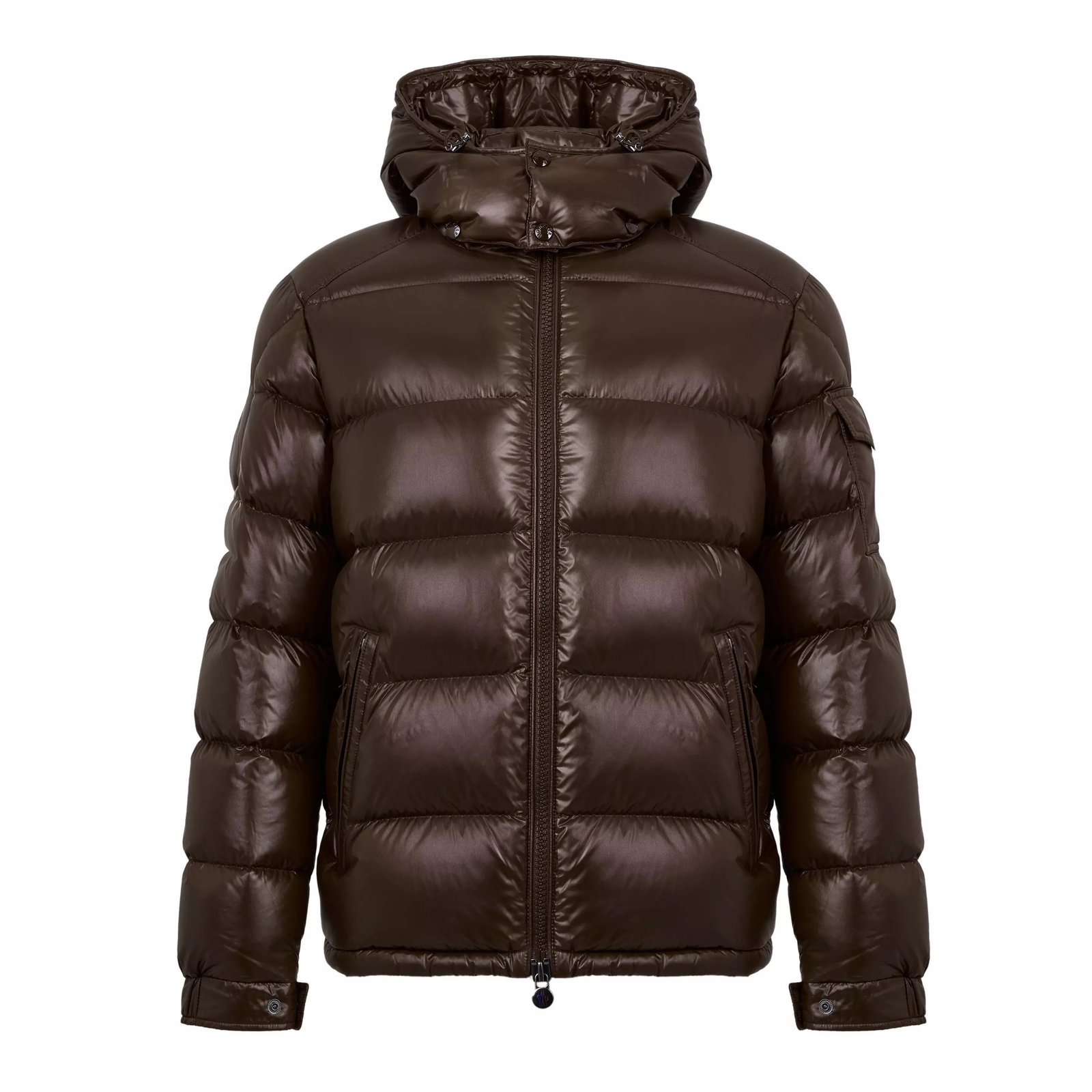 Moncler Men's Maya Waterproof Down Detachable Hood Short Puffer Jacket