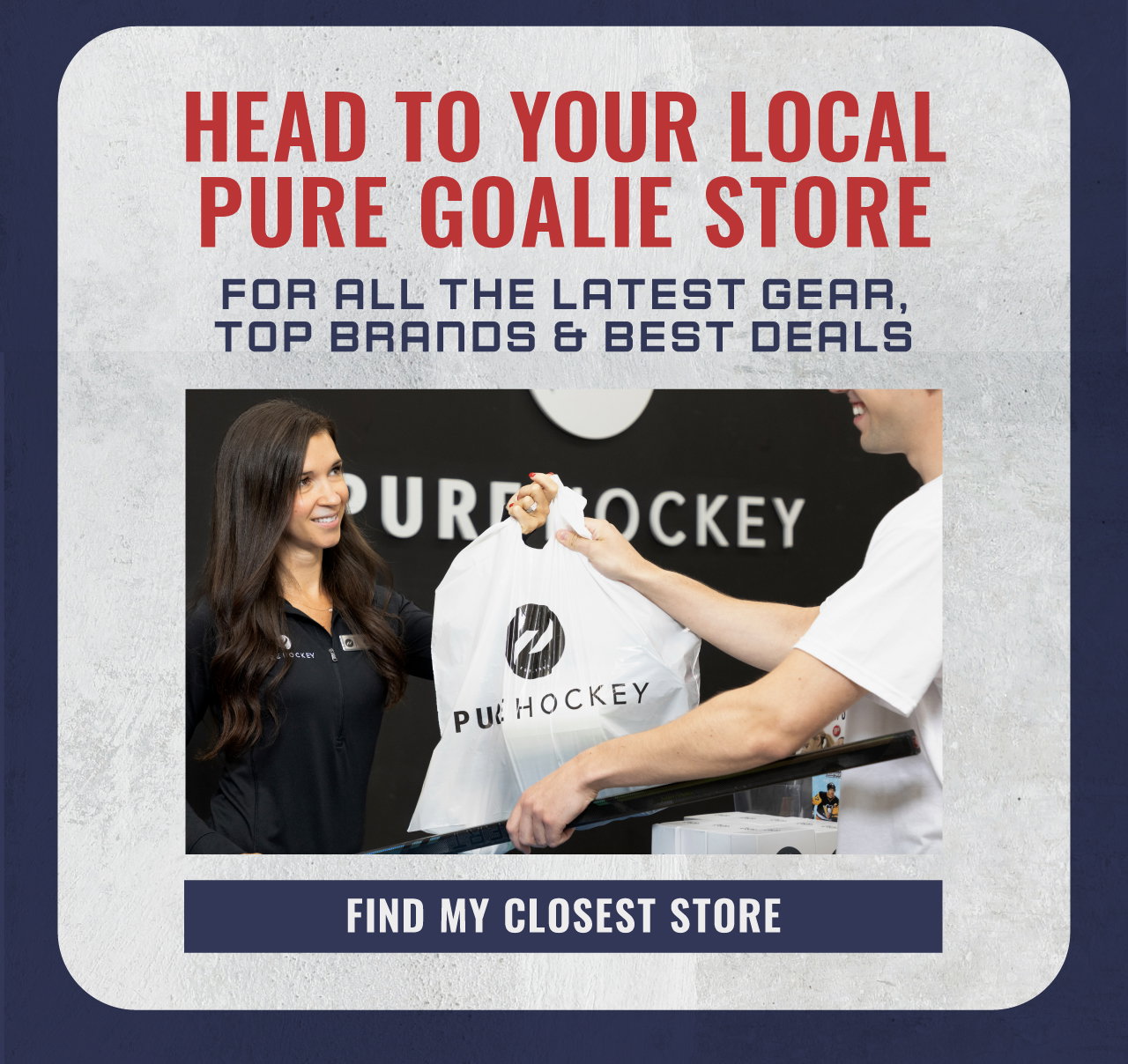 B4- Head To Your Local Pure Goalie Store