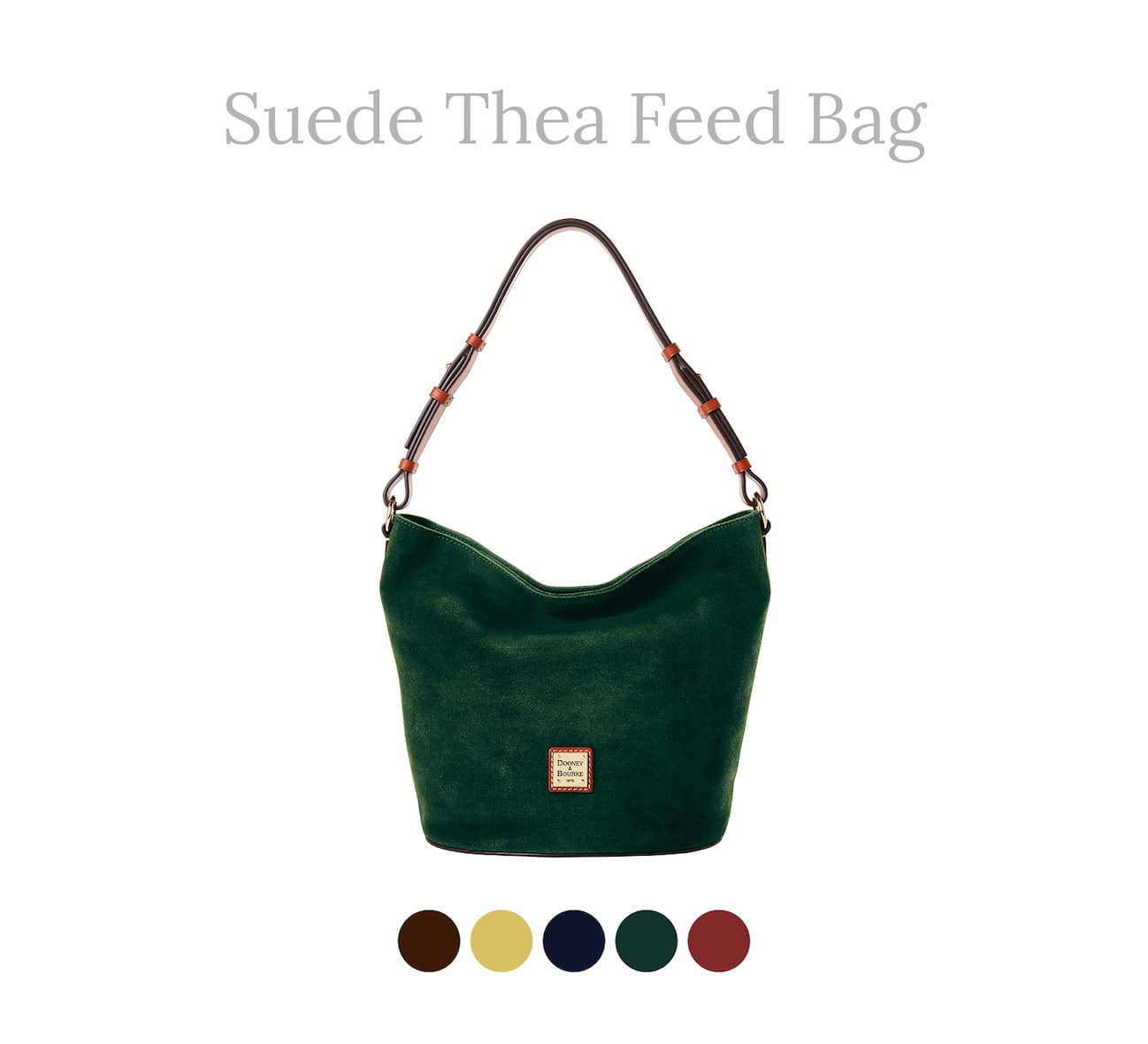 Suede Thea Feed Bag