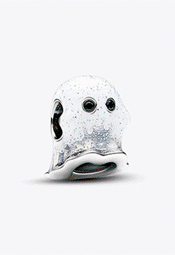 Glow-in-the-dark Boo Ghost Charm