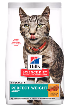 Breakthrough weight management for cats