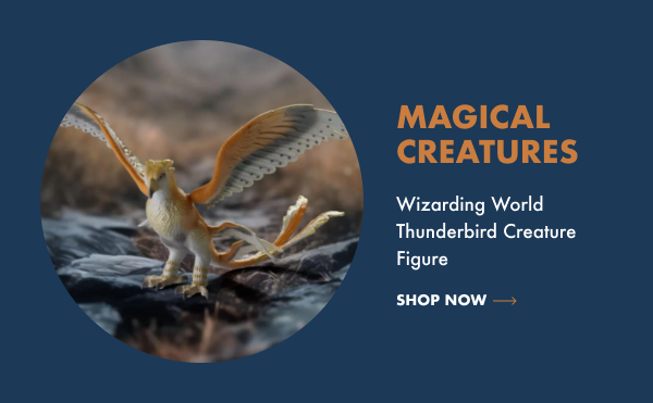 Magical creatures. Wizarding World Thunderbird Creature Figure. Shop Now