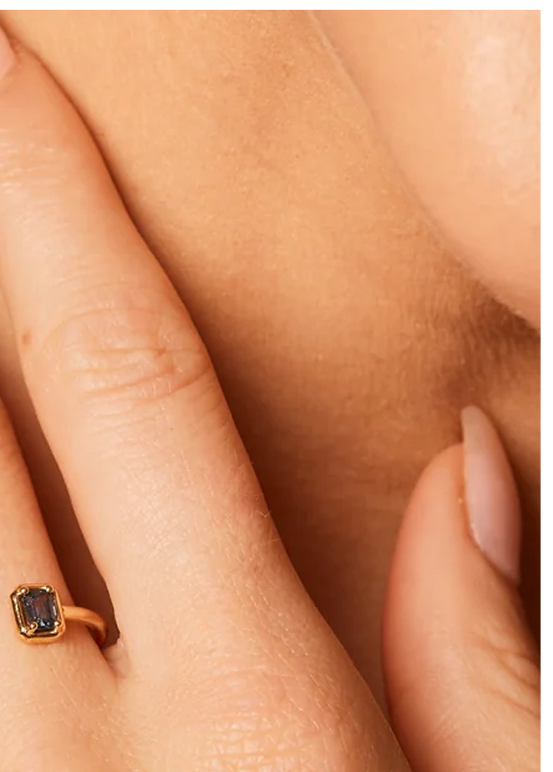 Custom Sapphire Wrap Ring