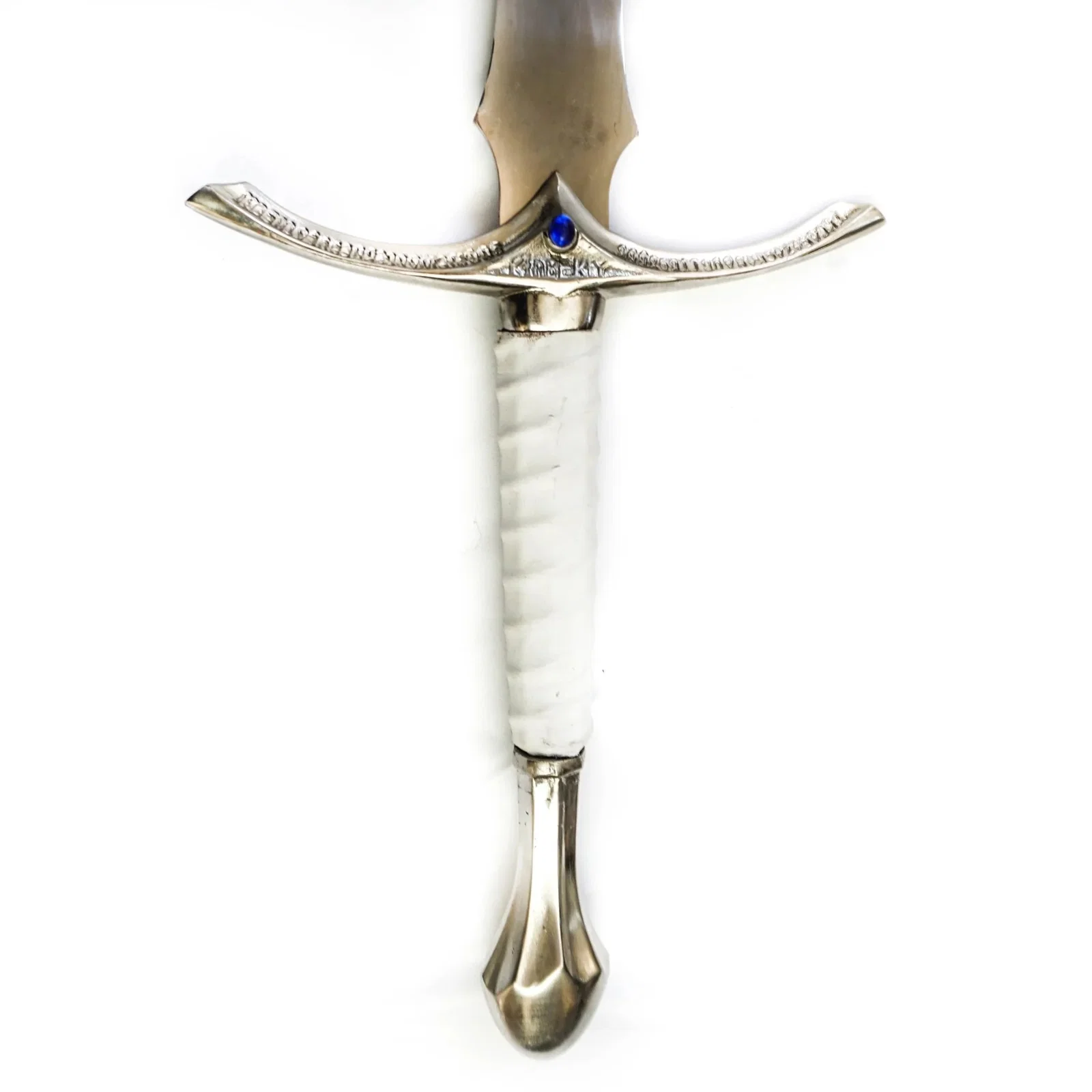 Image of White Longsword- High Carbon 1095 Steel Sword With Clay Temper- 44"