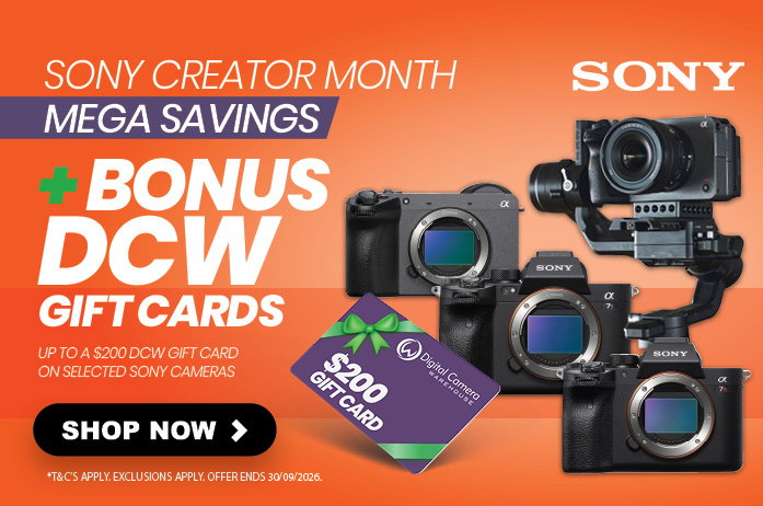 Sony Creator Month Sale
