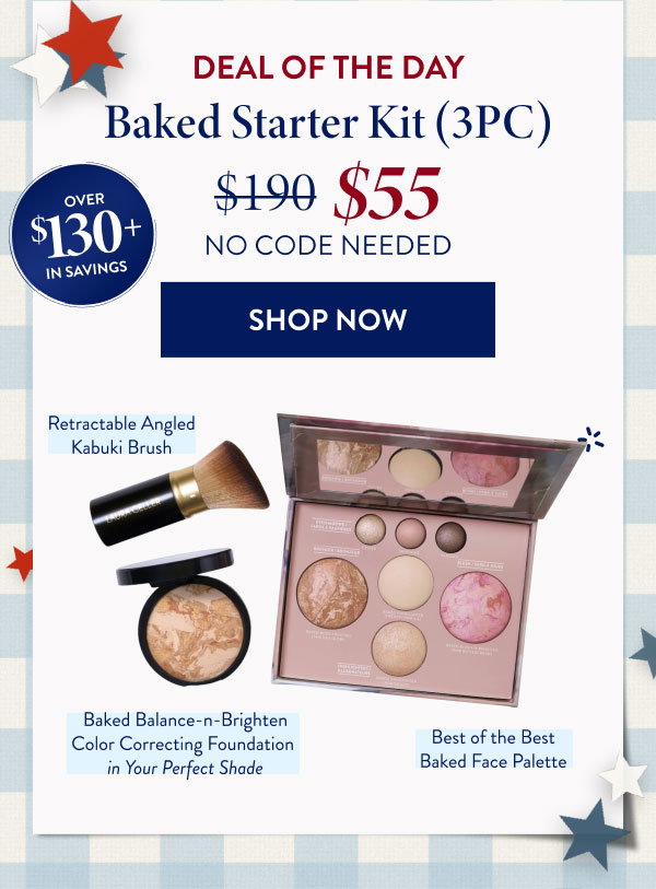 Deal Of The Day | Baked Starter Kit (3pc) | Shop Now