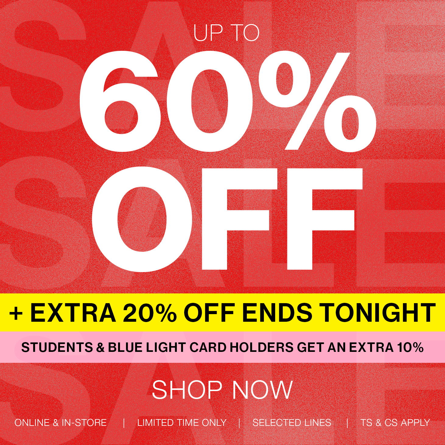 Sale Ends Tonight Image 