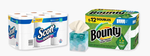 Paper Towels, TP, Facial Tissue