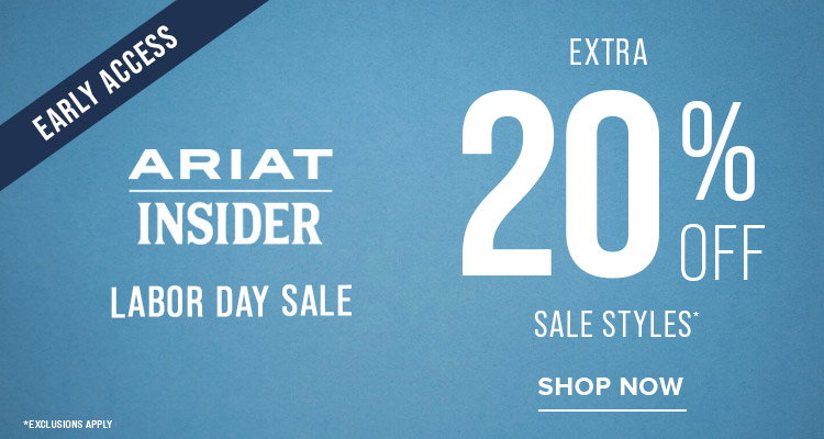Early Access for Insiders - Labor Day Sale - Extra 20% Off Sale Styles