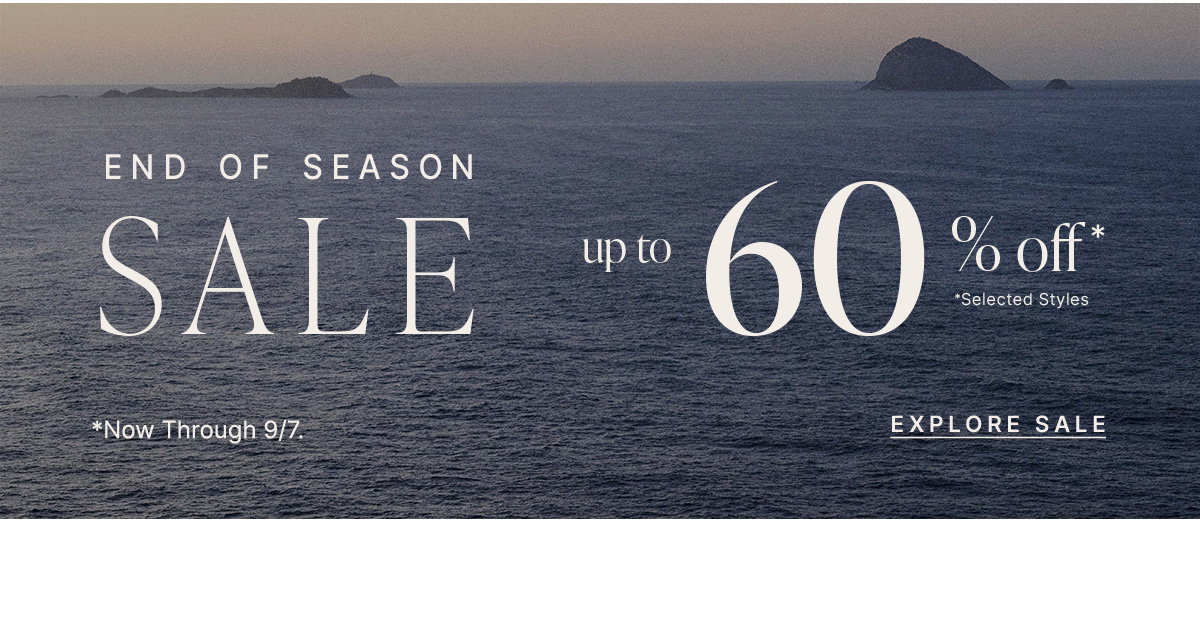 End of Season Sale
