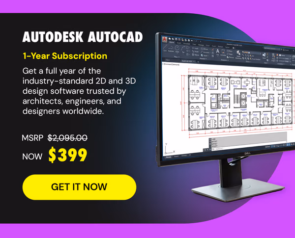 Autodesk AutoCAD: 1-Year Subscription