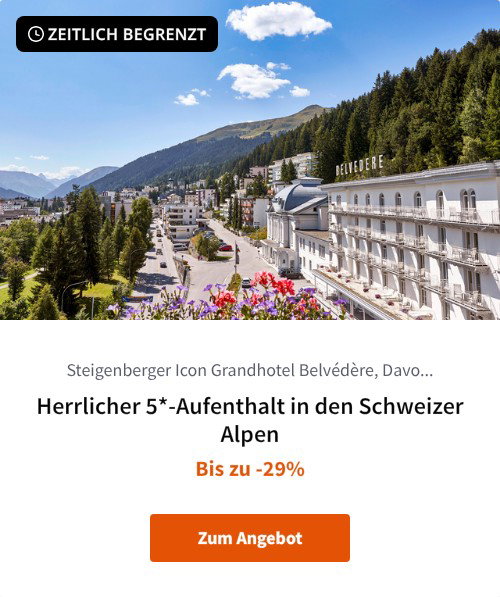 Herrlicher 5*-Aufenthalt in den Schweizer Alpen