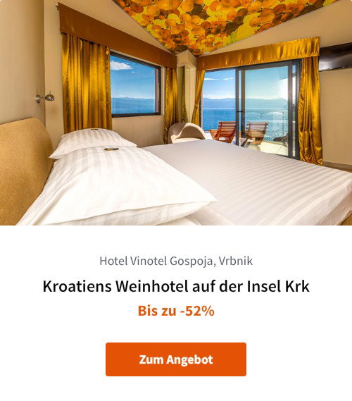 Kroatiens Weinhotel auf der Insel Krk