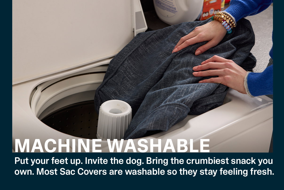 MACHINE WASHABLE
