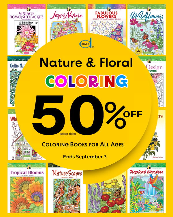 50% Off Nature and Floral Flash Sale