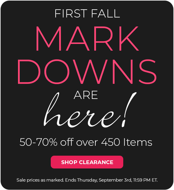 40-70% Off Clearance