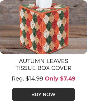 Autumn Leaves Tissue Box Cover