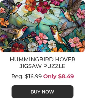 Hummingbird Hover Jigsaw Puzzle