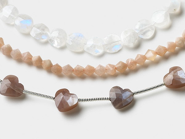 Moonstone Gemstone Beads