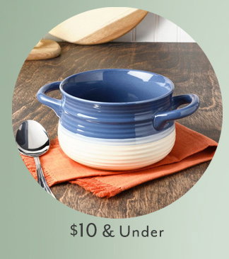 Shop $10 & Under