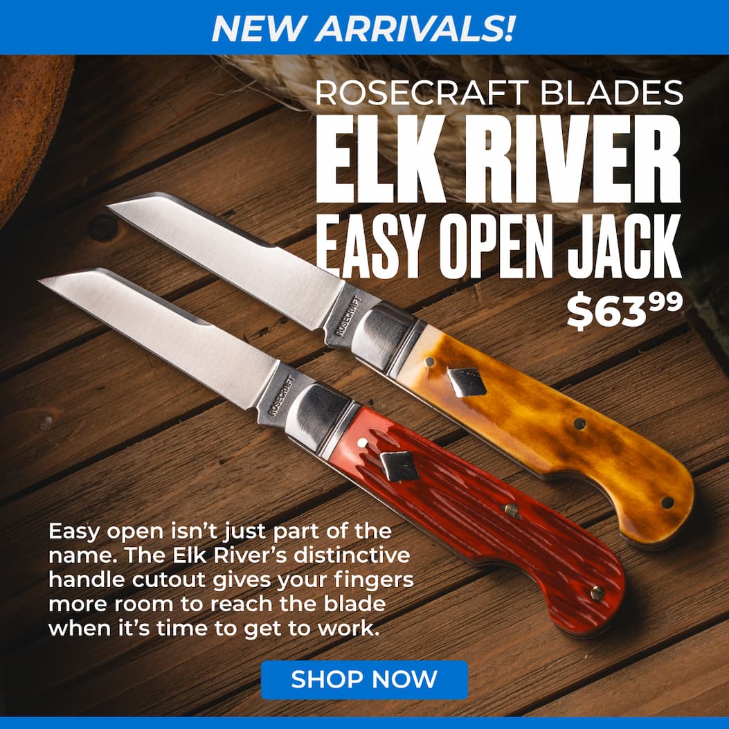 RoseCraft Blades Elk River Easy Open Jack