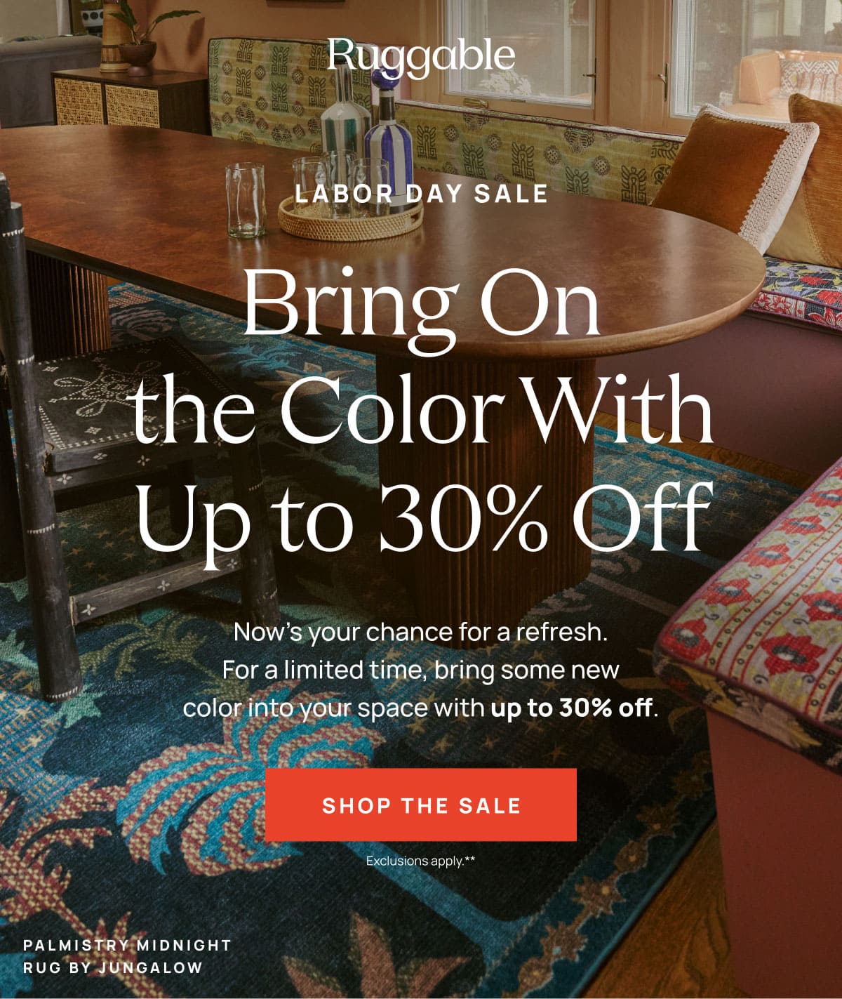 Bring On With the Color With Up to 30% Off | Shop The Sale 
