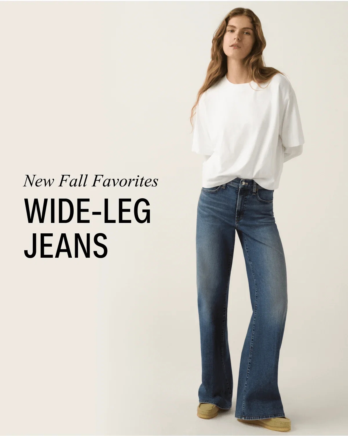 New Fall Favorites Wide-Leg Jeans