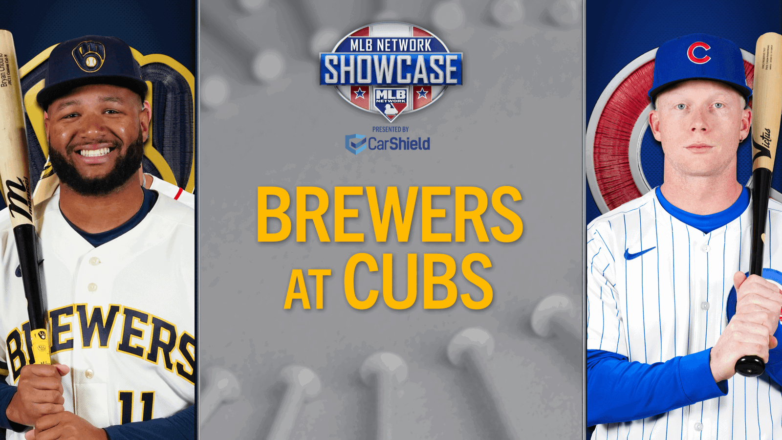 Jackson Chourio's Brewers face Pete Crow-Armstrong's Cubs on MLB Network Showcase