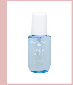 Pure Instinct True Blue Pheromone-Infused Hair and Body Mist - 3.35 oz.
