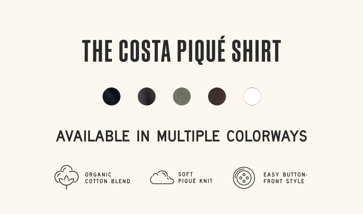 The Costa Piqué Shirt