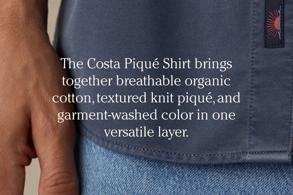 The Costa Piqué Shirt