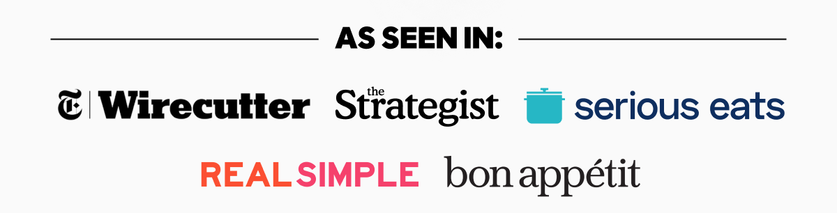 As seen in: Wirecutter