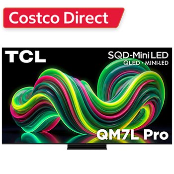 TCL - QM7L Pro Series - 4K UHD SQD-Mini LED Smart TV