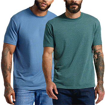 True Classic Men's Tee, 2-pack