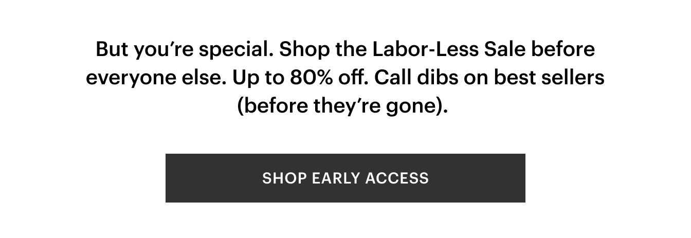 Sale Early Access Link 