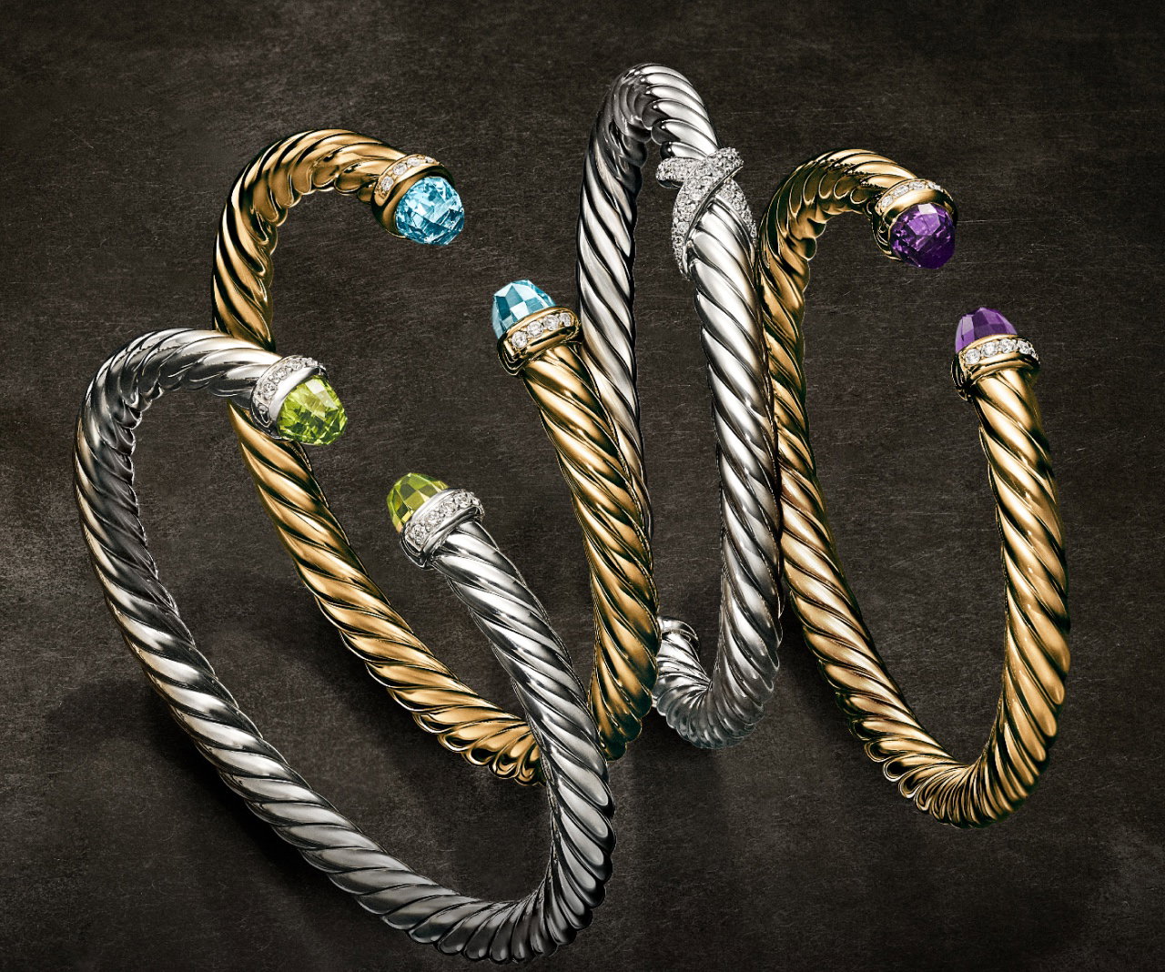 Cable Bracelet Assortment 