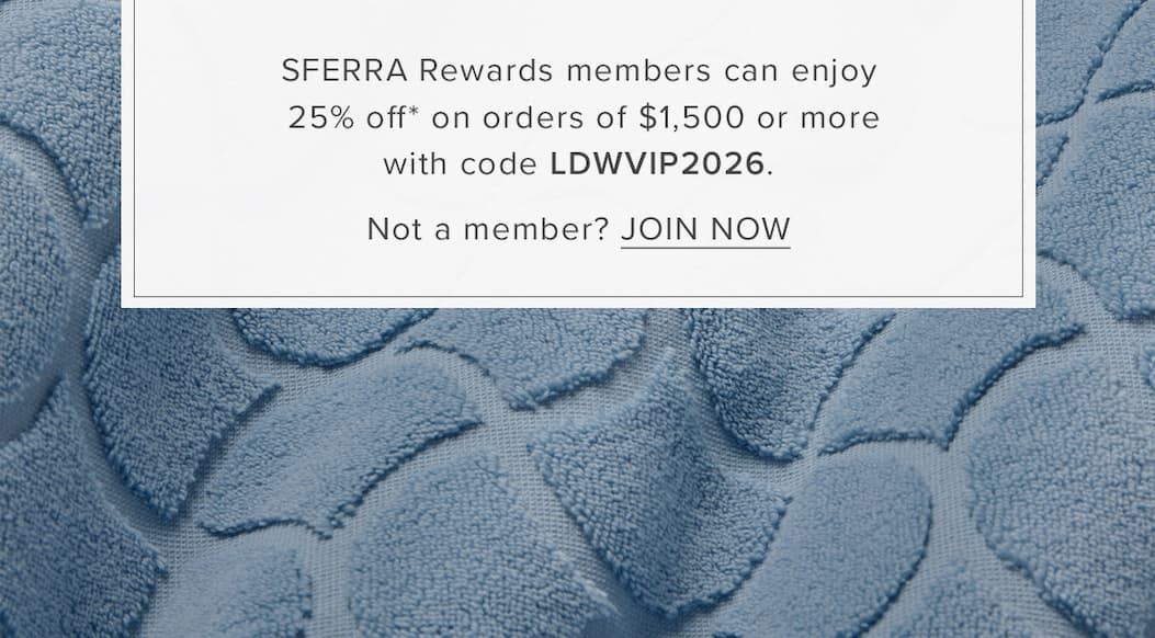 Join SFERRA Rewards