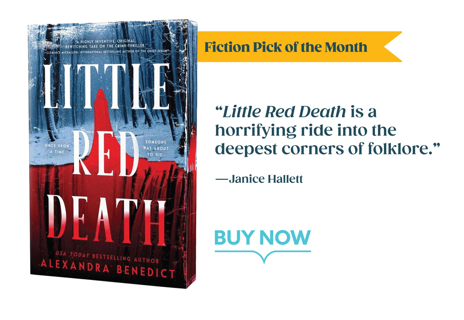 Fiction Pick of the Month - Little Red Death by Alexandra Benedict