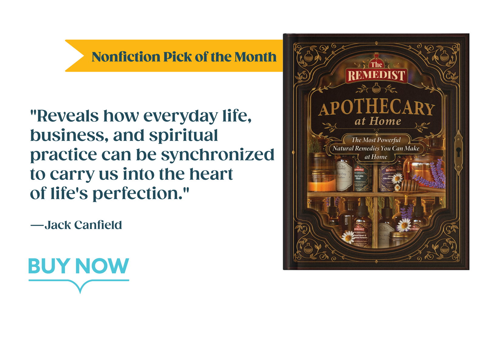 Nonfiction Pick of the Month - Apothecary at Home by Dr. Nicole Apelian