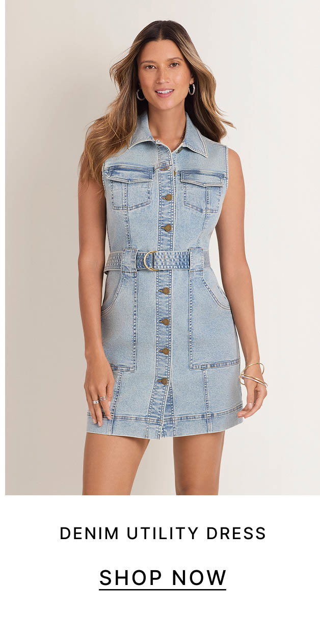 Denim Utility Dress
