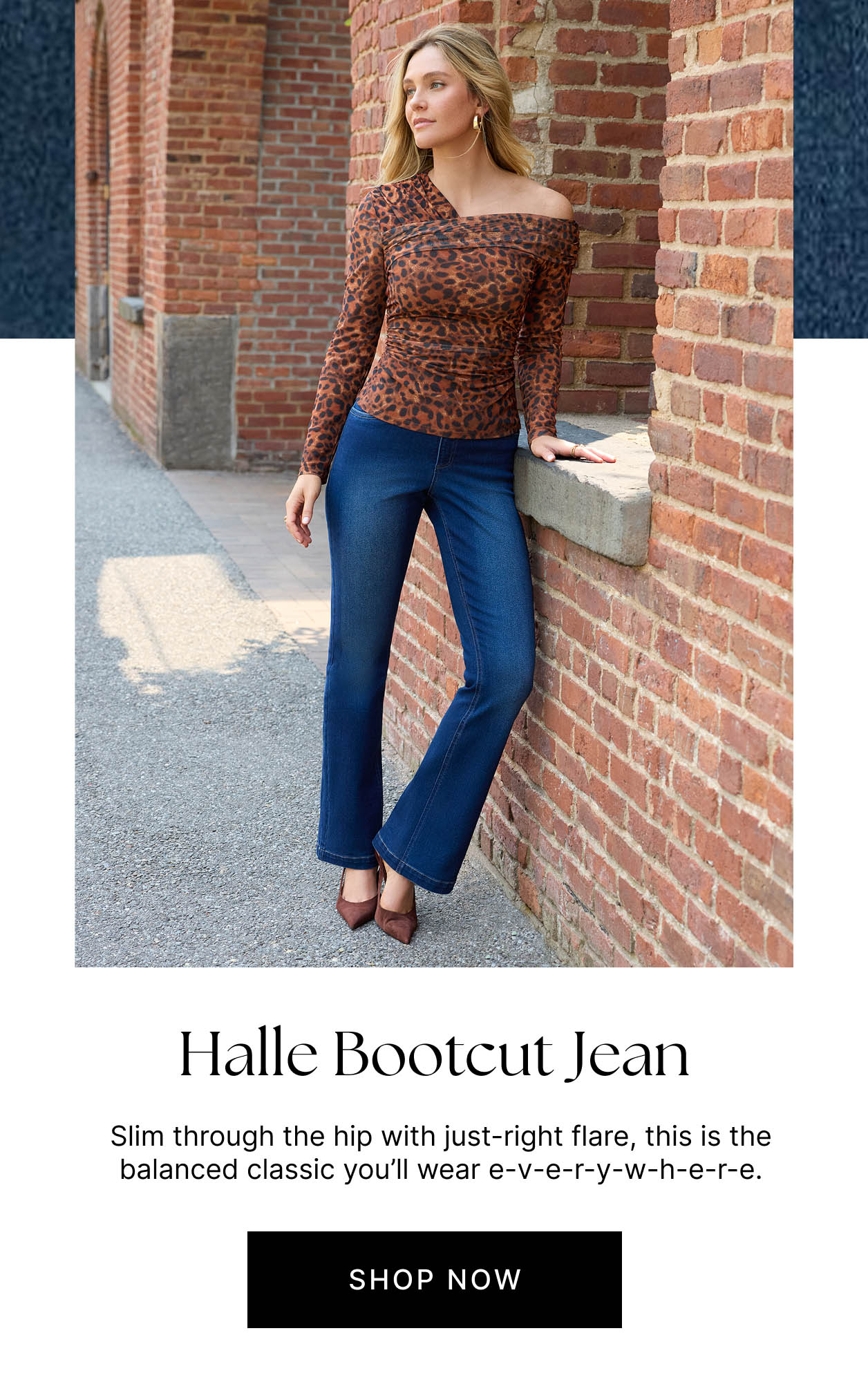 Halle Bootcut Jean